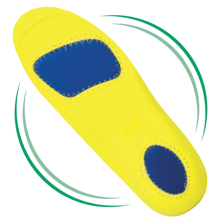 Poron Eva Cushioned Top Sock
