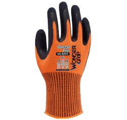 PVC Red Medium Weight 27cm Glove